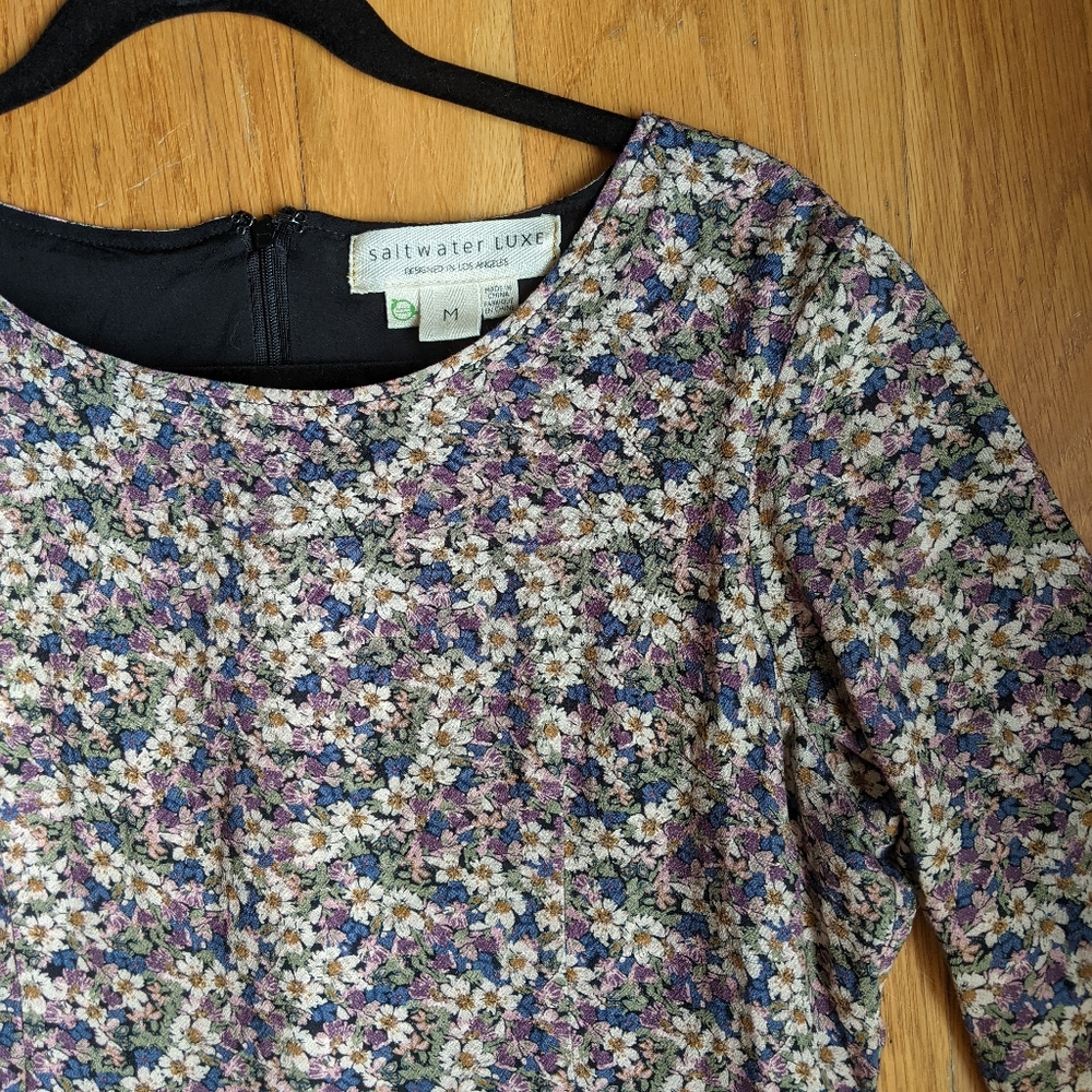 Floral midi dress